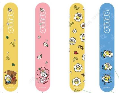 ქლიბის ნაკრები/Daisy Minions Collection Nail Files Set (4 pcs)