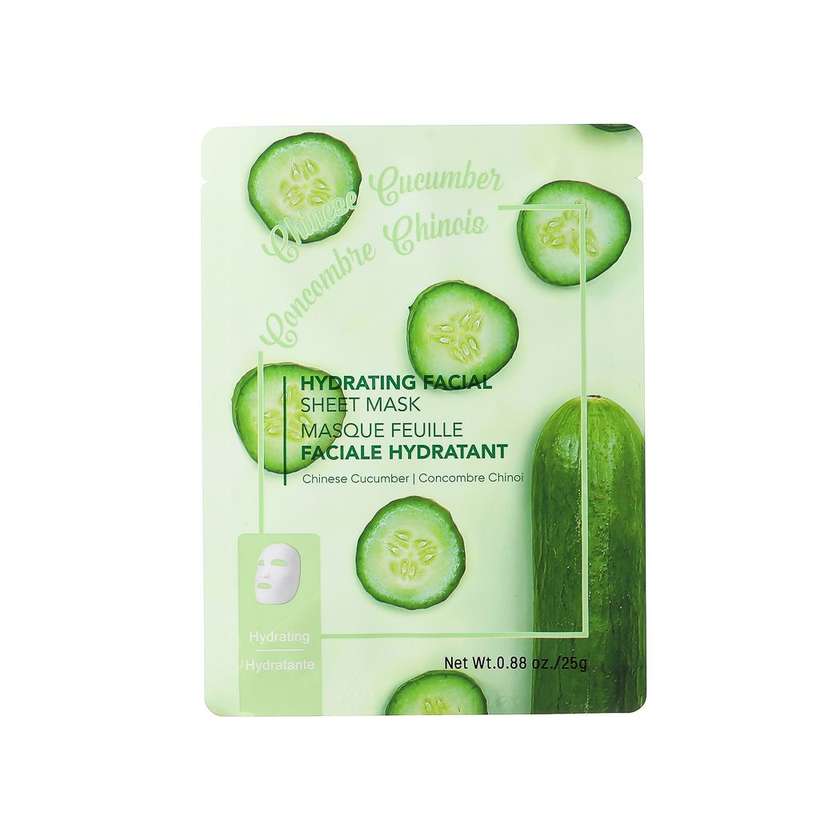სახის ნიღაბი/Hydrating Facial Sheet Mask (Chinese Cucumber)