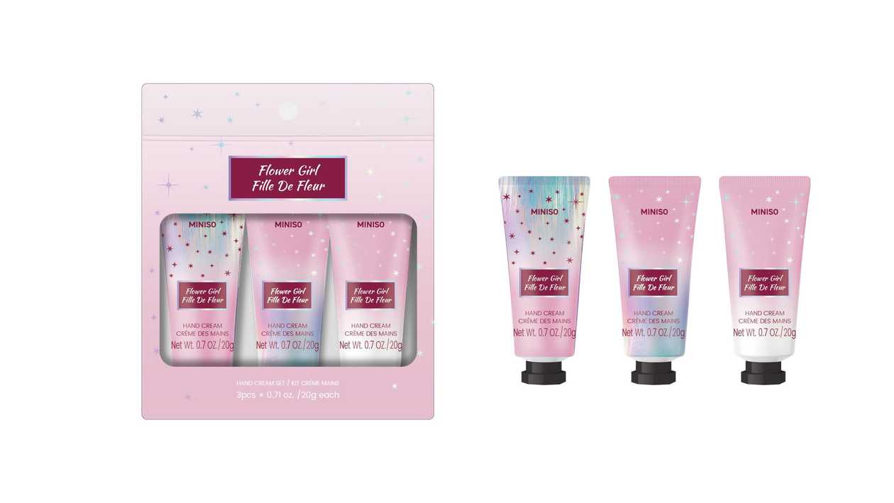 Scented Hand Cream Set (Floral & Fruity Scent)