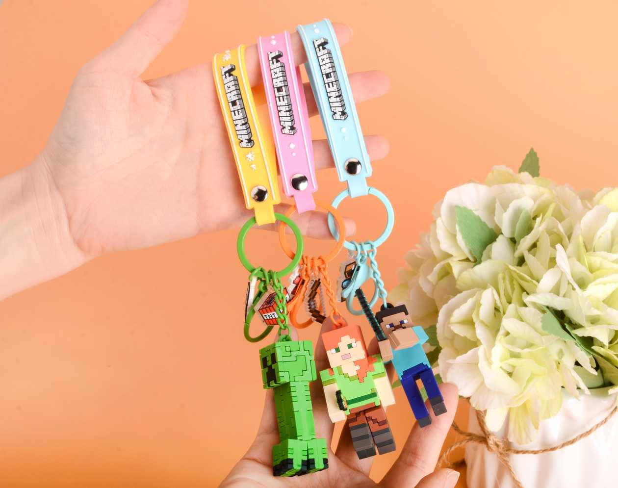 ბრელოკი/Minecraft 3D Keychain