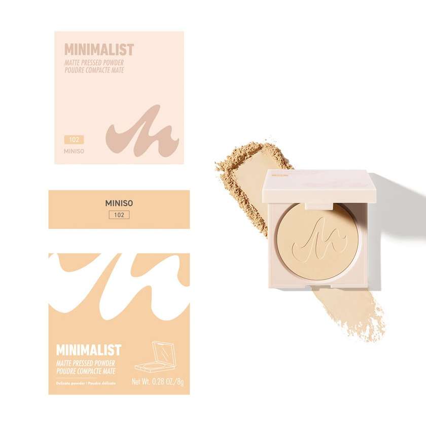 Minimalist Matte Pressed Powder(102)