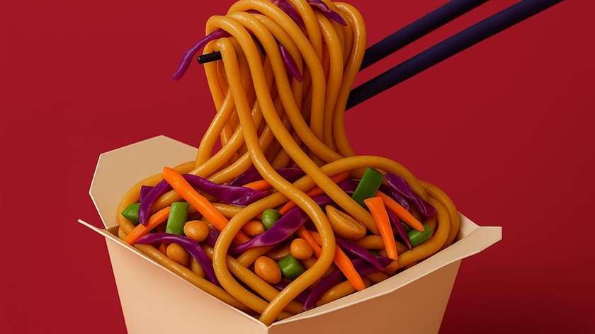 Handmade Noodles with veggie