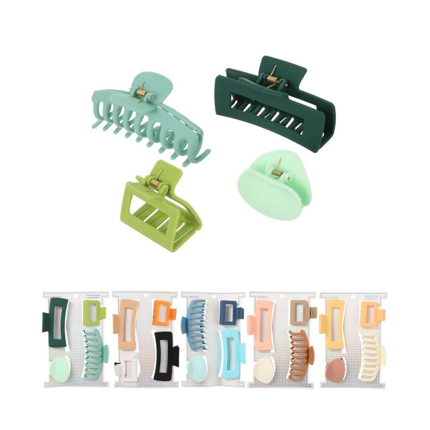 თმის სამაგრი/Basic Series Hair Claw Clips (4 pcs)