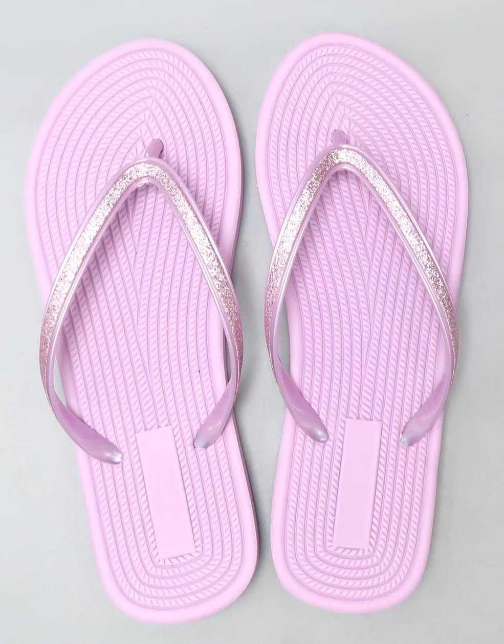 ქალის ჩუსტი (35-36)/Wonderful Summer Series Womens Flip-Flops (Purple,35-36)