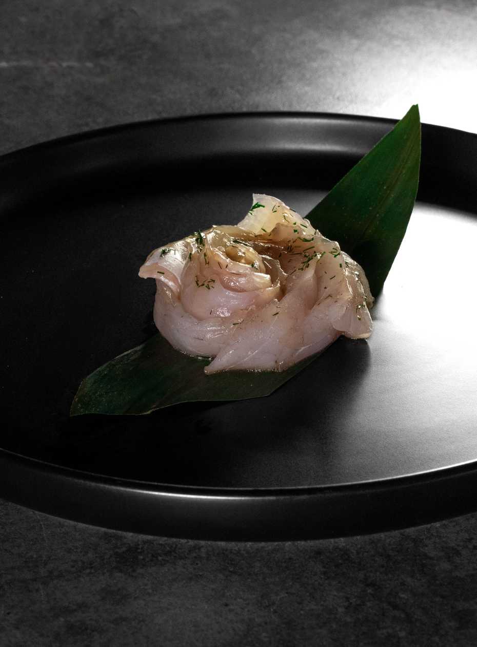 Sashimi seabass