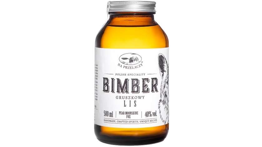 Bimber Lis Gruszkowy Na Przelaczy 40% 0,5 L