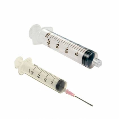 შპრიცი 20მლ დგუშით 21G (0.8X38მმ) /Luer Slyp/ #1
