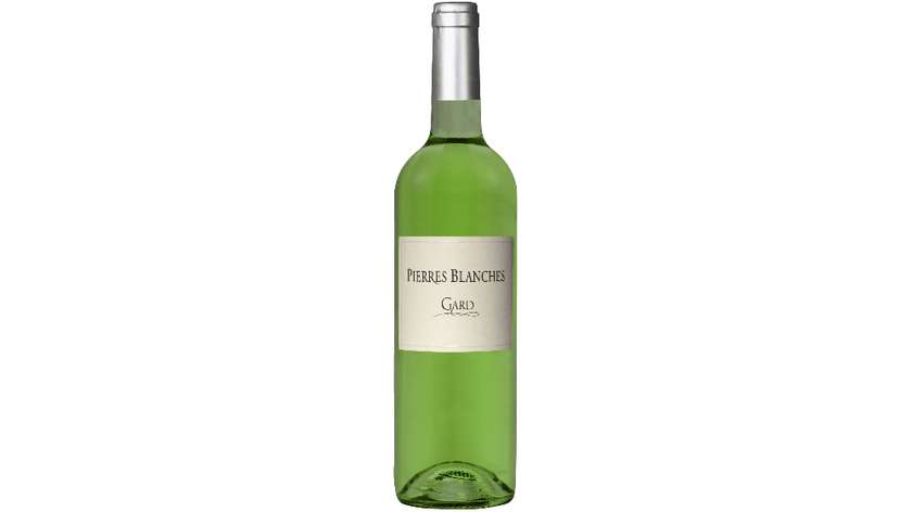 Wino białe Pierres Blanches Gard blanc francuskie wytrawne 0,75 L