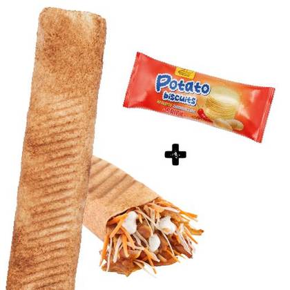 Zestaw Rollo Kebab (mega) + Potato biscuits