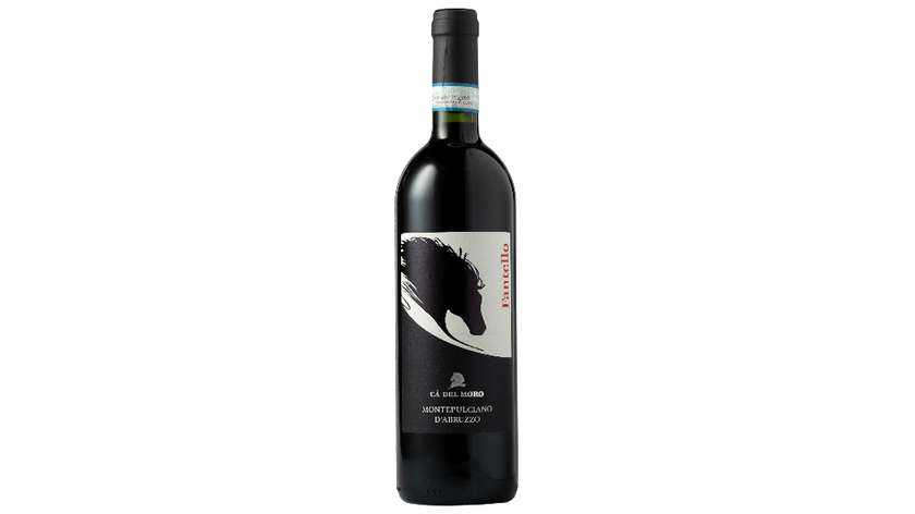 Wino czerwone Ca del Moro Fantello Montepulciano d'Abruzzo DOP włoskie wytrawne 0,75 L