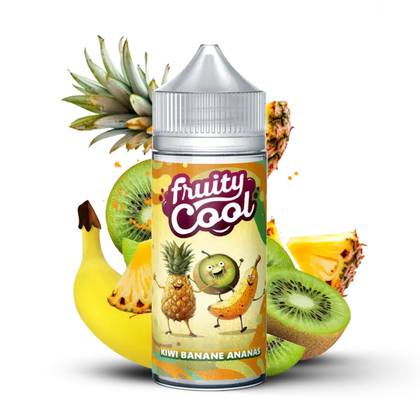 Fruity Cool Kiwi Banana Pineapple (Kiwi Banane Ananas) 100ml