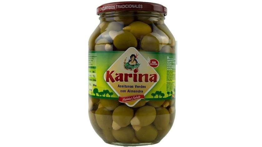 Oliwki zielone Manzanilla nadziewane migdałem 500 g