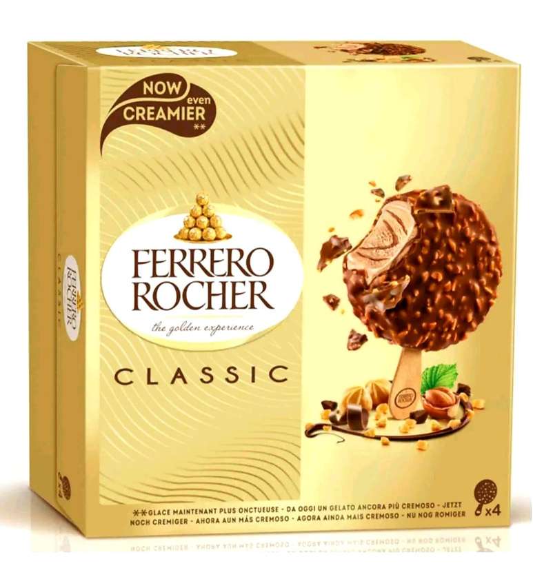 Ferrero Original Classic Chocolate & Hazelnut Ice Cream Sticks (4Pcs x 211Gr) Box