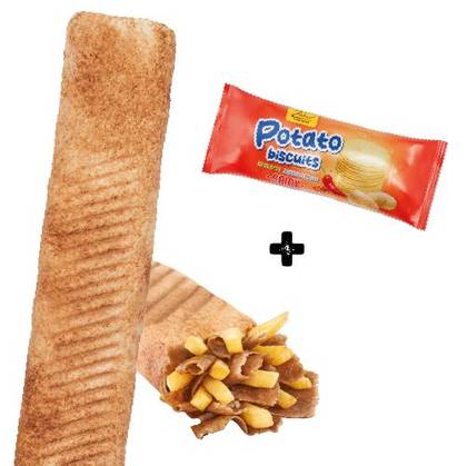 Zestaw Rollo Kebab Amerykańskie (mega) + Potato biscuits