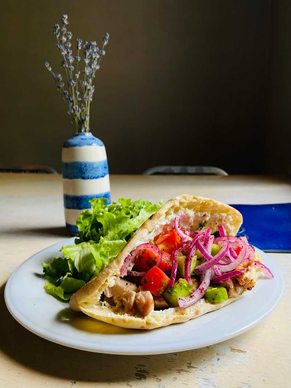 Spiced Chicken Pita Pocket