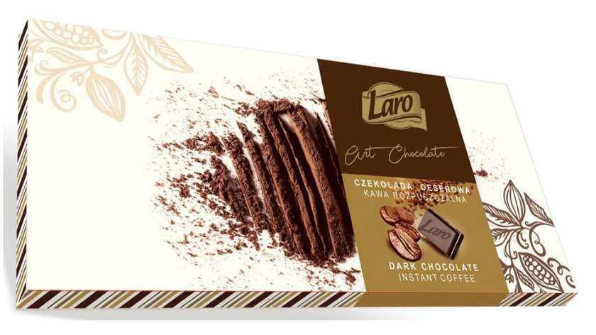 Czekolada deserowa z kawą rozpuszczalną liofilizowaną 90g