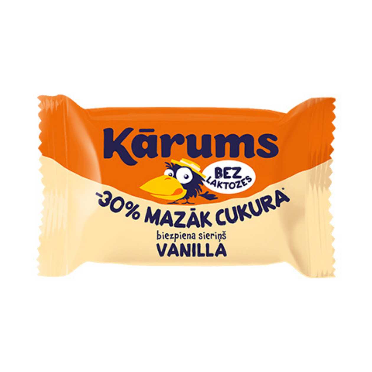 Lactose Free Vanilla Flavoured Curd Snack KARUMS, 40g (expires soon)