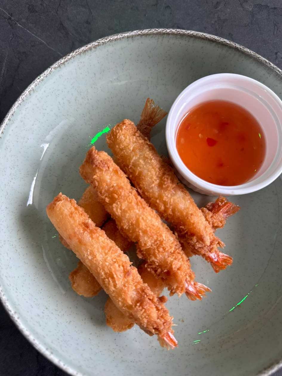 Crispy Tempura Shrimp with Sweet and Sour Sauce