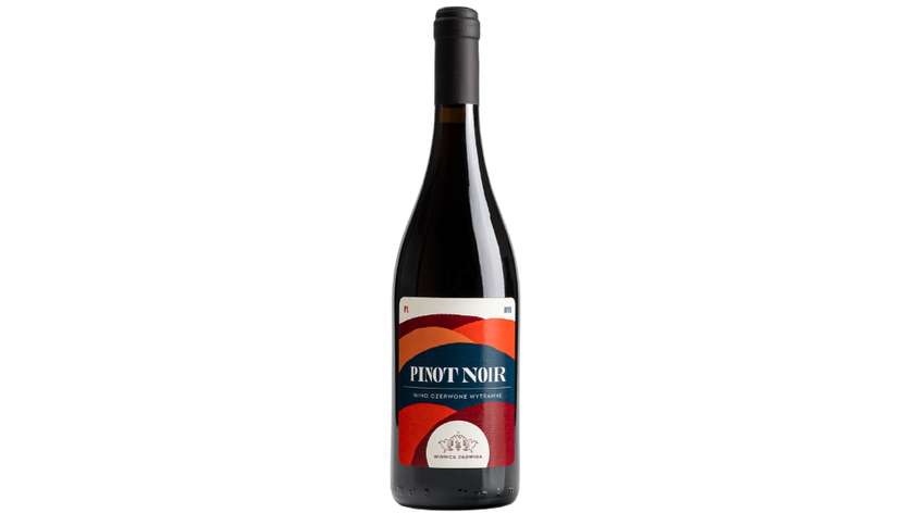 Wino czerwone Winnica Jadwiga Pinot Noir polskie wytrawne 0,75 L