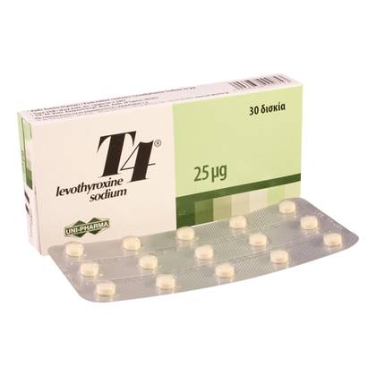 ტ4 (T4) ტაბლეტი  25მკგ #30