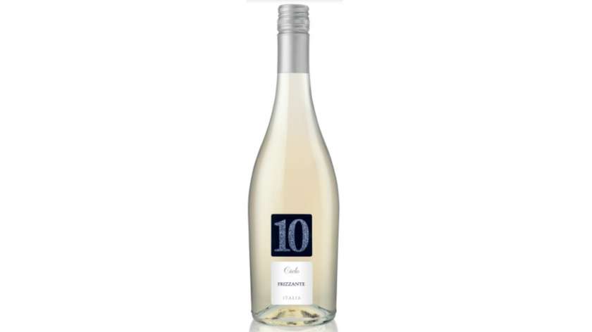 Wino musujące Frizzante 10° Bianco włoskie wytrawne 0,75 L
