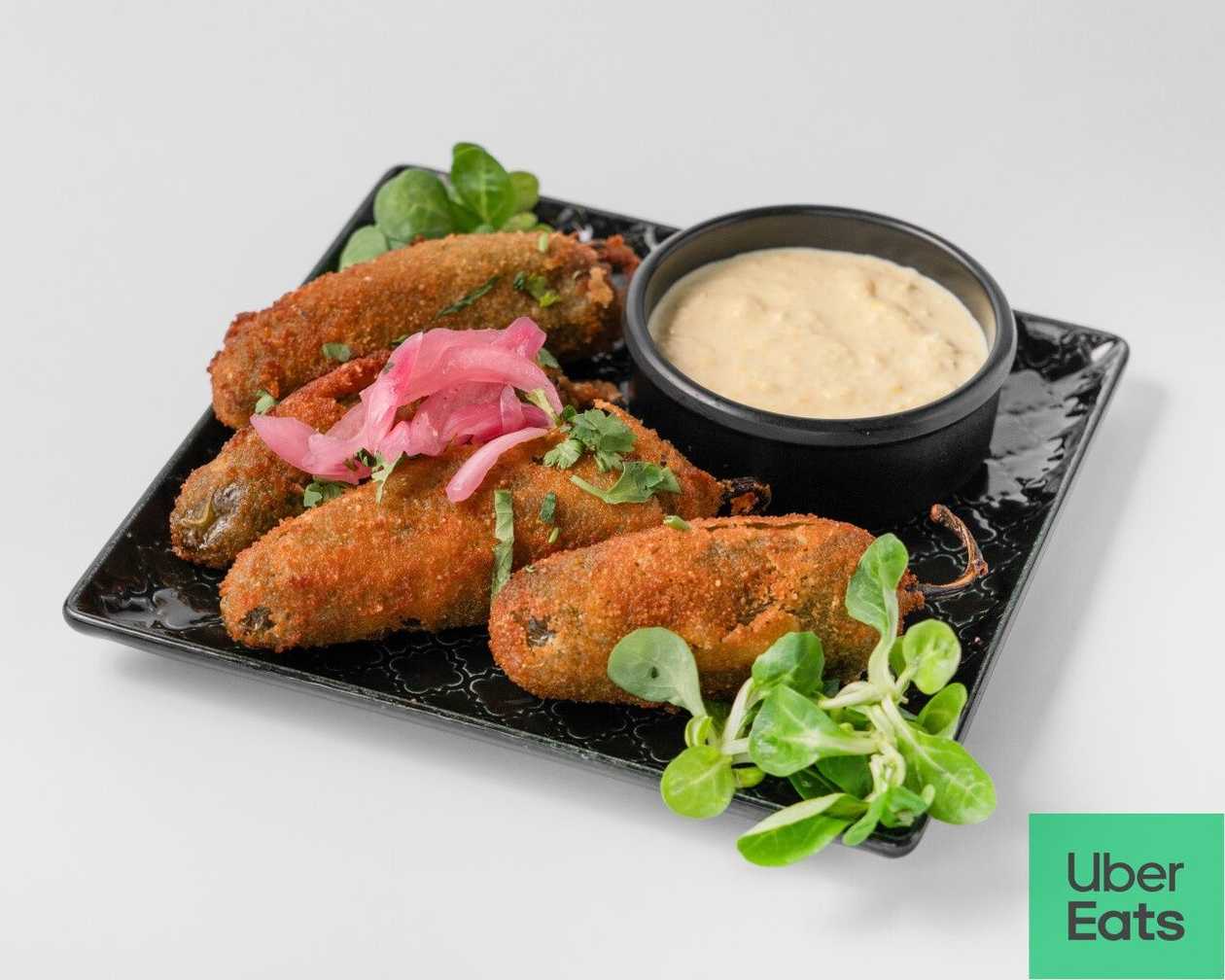 Small Jalapeno Poppers (4pcs + 30g sauce)