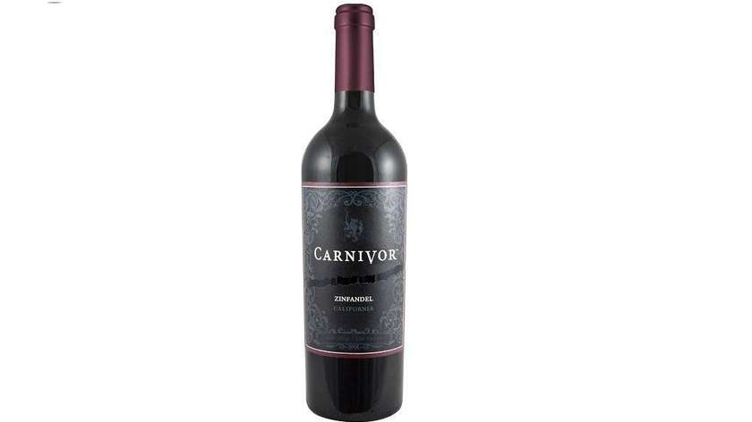 Wino czerwone Carnivor Zinfandel kalifornijskie wytrawne 0,75 L