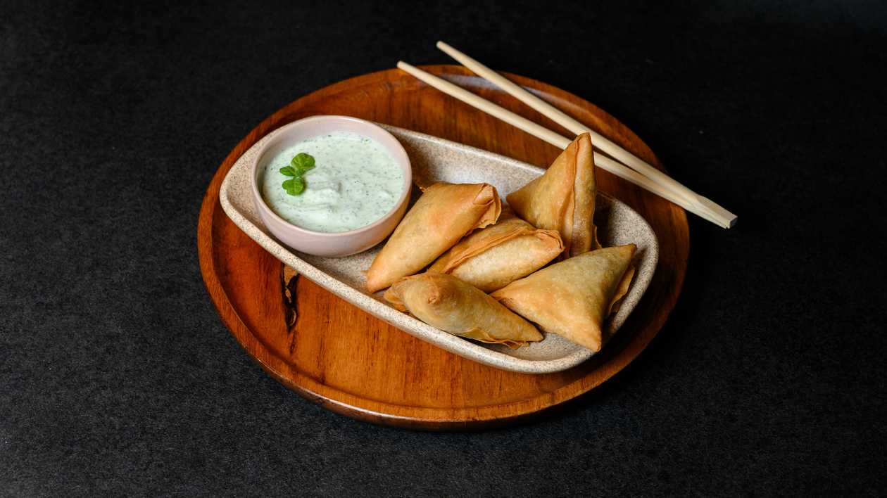 Samosa cu legume 5buc/160gr