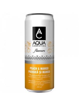 Aqua Carpatica Flavours Piersica & Mango Doza 0.33L