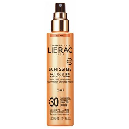 ლიერაკი - SUNISSIME ტანის რძე მზისგან დამცავი SPF30 150მლ 0936/6556/6563