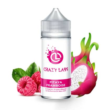Crazy Labs Raspberry Pitaya (Pitaya Framboise) 100ml