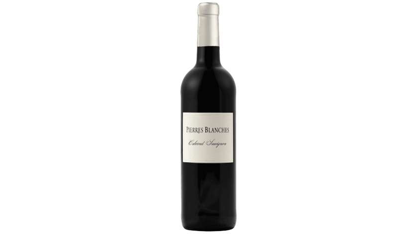 Wino czerwone Pierres Blanches Classique Cabernet Sauvignon rouge francuskie wytrawne 0,75 L