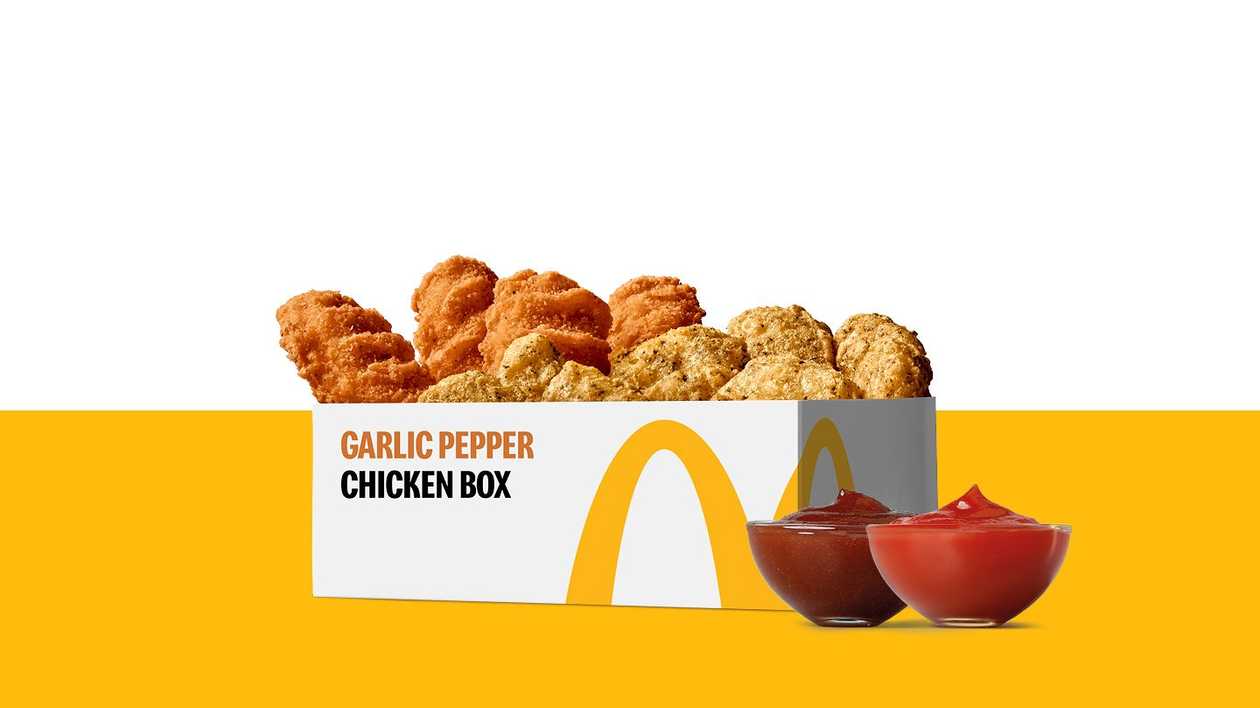 GARLIC PEPPER CHICKEN BOX