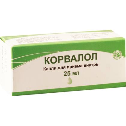 კორვალოლი წვეთები ორალური 25მლ ფლაკონი /რუს/ #1