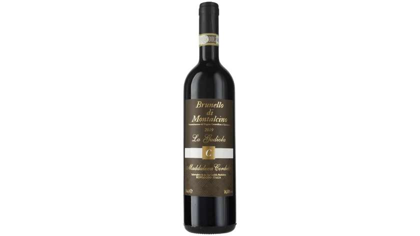 Wino czerwone Brunello di Montalcino La Gudiola Cordella włoskie wytrawne 0,75 L