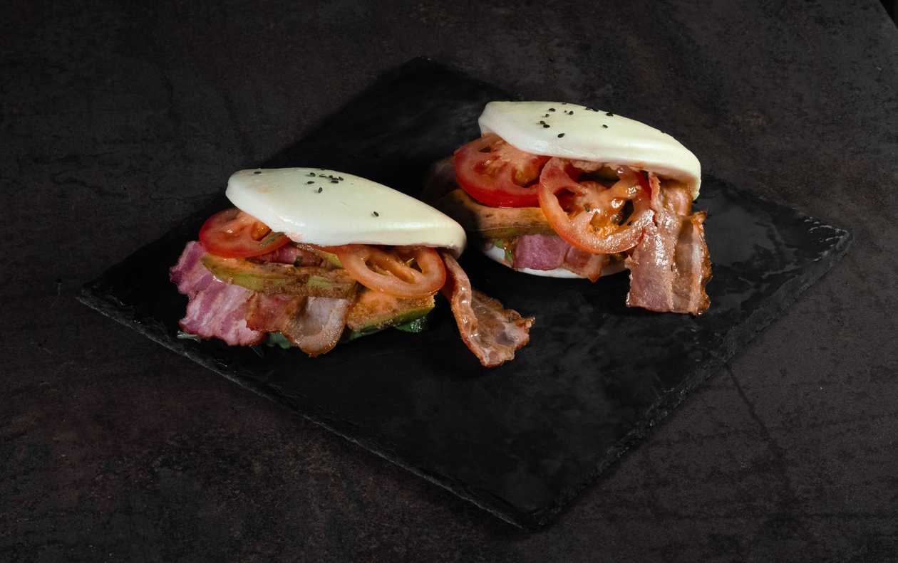 Bao bacon