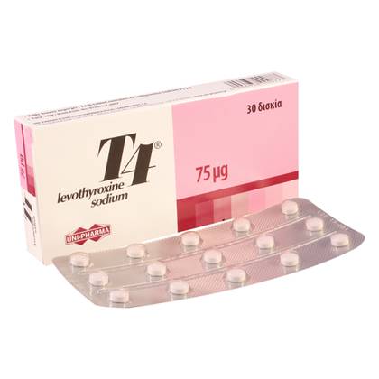 ტ4 (T4) ტაბლეტი  75მკგ #30