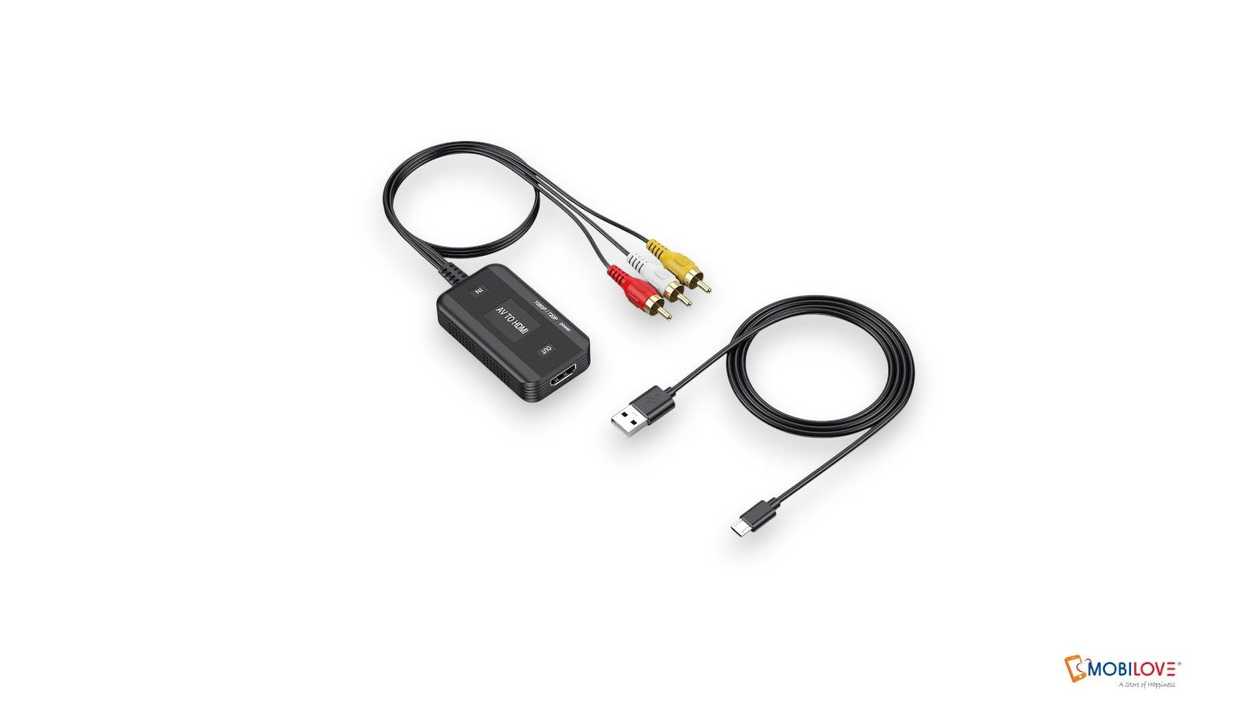 RCA-dan HDMİ-yə ötürücü (USB-Micro kabeli ilə birlikdə), 1111111111402