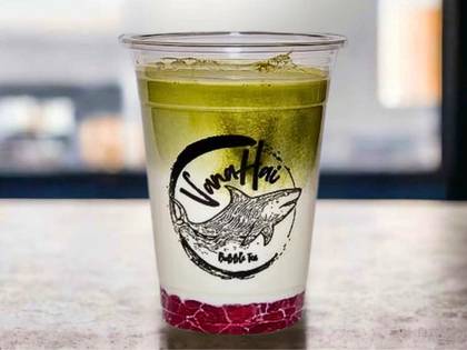 Matcha Strawberry Latte (M)/(L)
