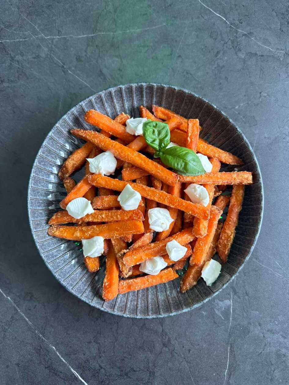 Sweet Potato with Goat Cheese