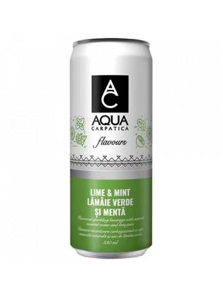 Aqua Carpatica Flavours Lamaine Verde & Ments Doza 0.33L
