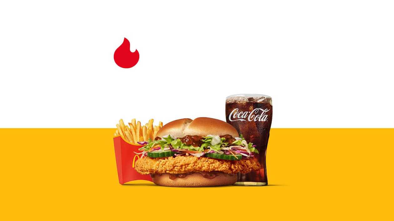 MCCRISPY TERIYAKI LARGE MEAL