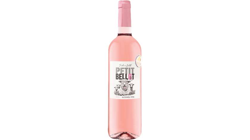 Wino bezalkoholowe 0% Petit Bellot Rose różowe, wytrawne 0,75l