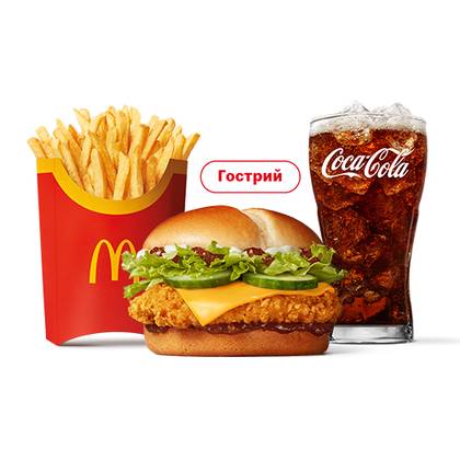 MCCRISPY TERIYAKI MENU