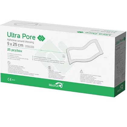 ლეიკო სტერილური UltraPore ჭრილობის სახვევი 9სმX25სმ 7445/7513 #1