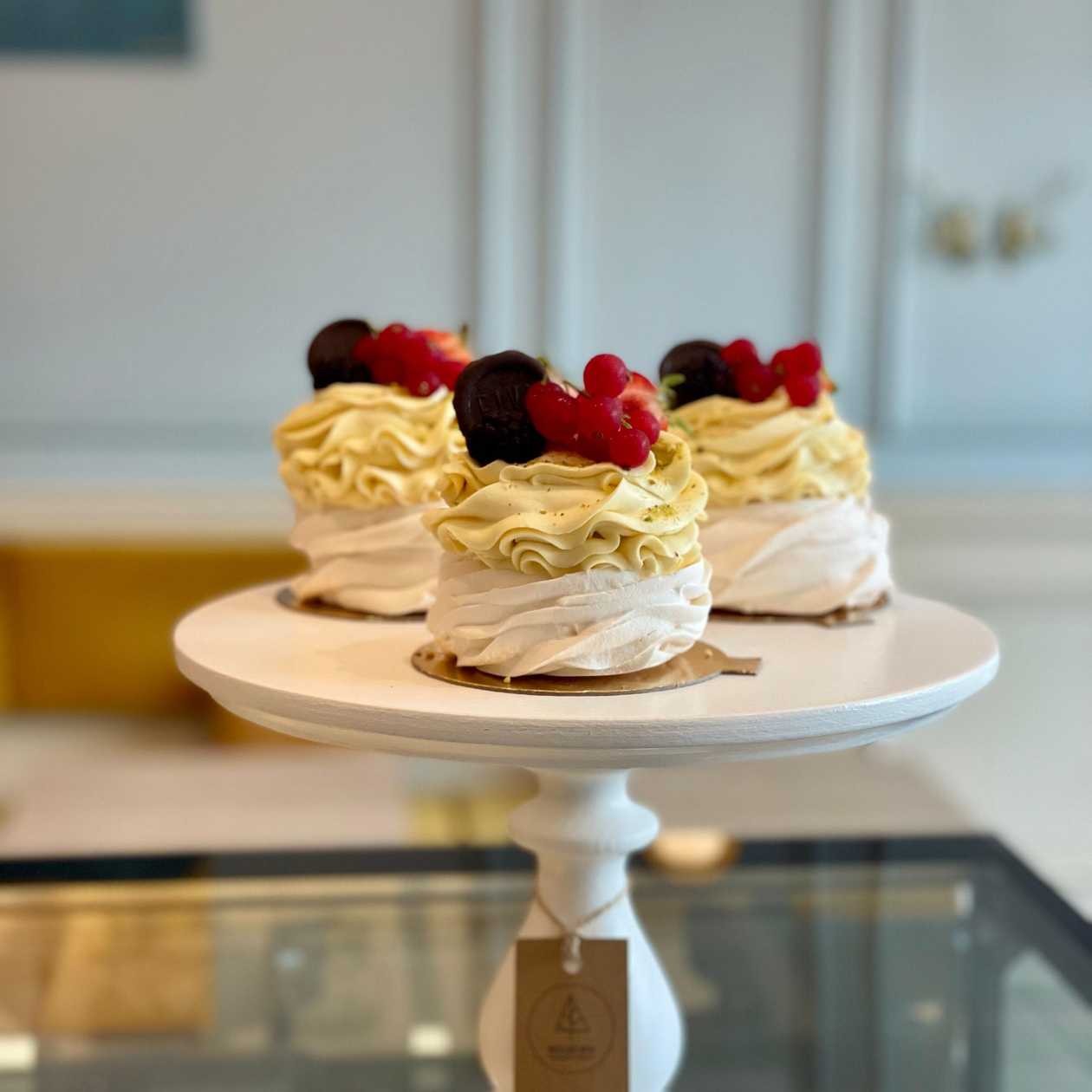 Mango and Passion Fruit Pavlova