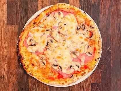 Prosciutto funghi