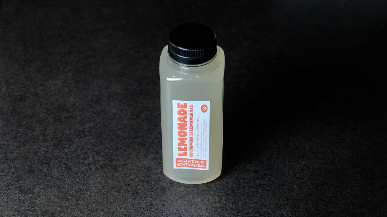 Limonada cu ghimbir si lemongrass 330ml