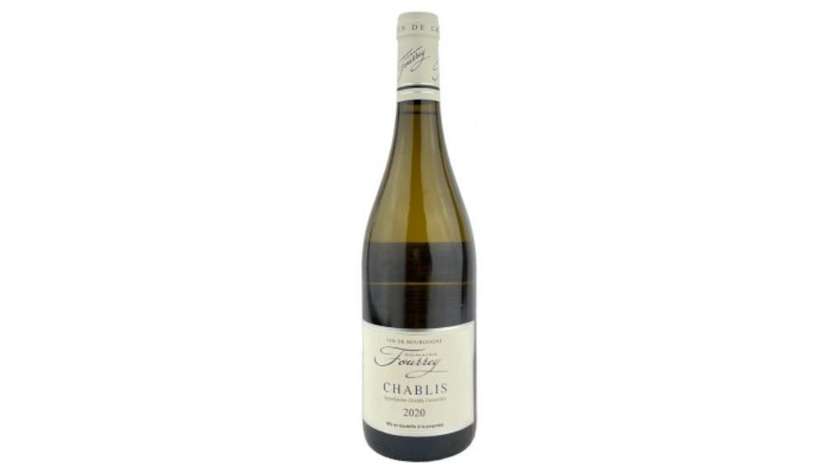Wino białe Fourrey Chablis AOC francuskie wytrawne 0,75 L