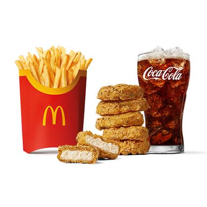 GARLIC PEPPER CHICKEN MCNUGGETS 6PCS MENU